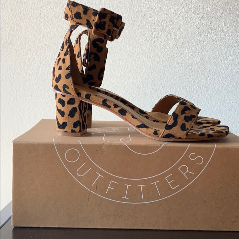 Urban Outfitters Leopard Sandals